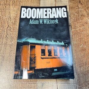 Boomerang by Adam W. Wiktorek SIGNED Paperback Book Thriller Historical Fiction